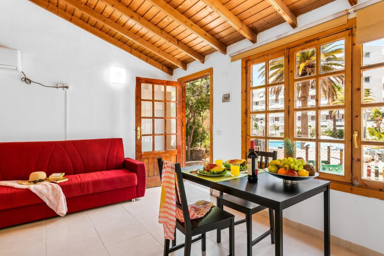 Апартаменты 101 Bright, Pool View And Air Conditioning Плая-де-лас-Америкас Экстерьер фото